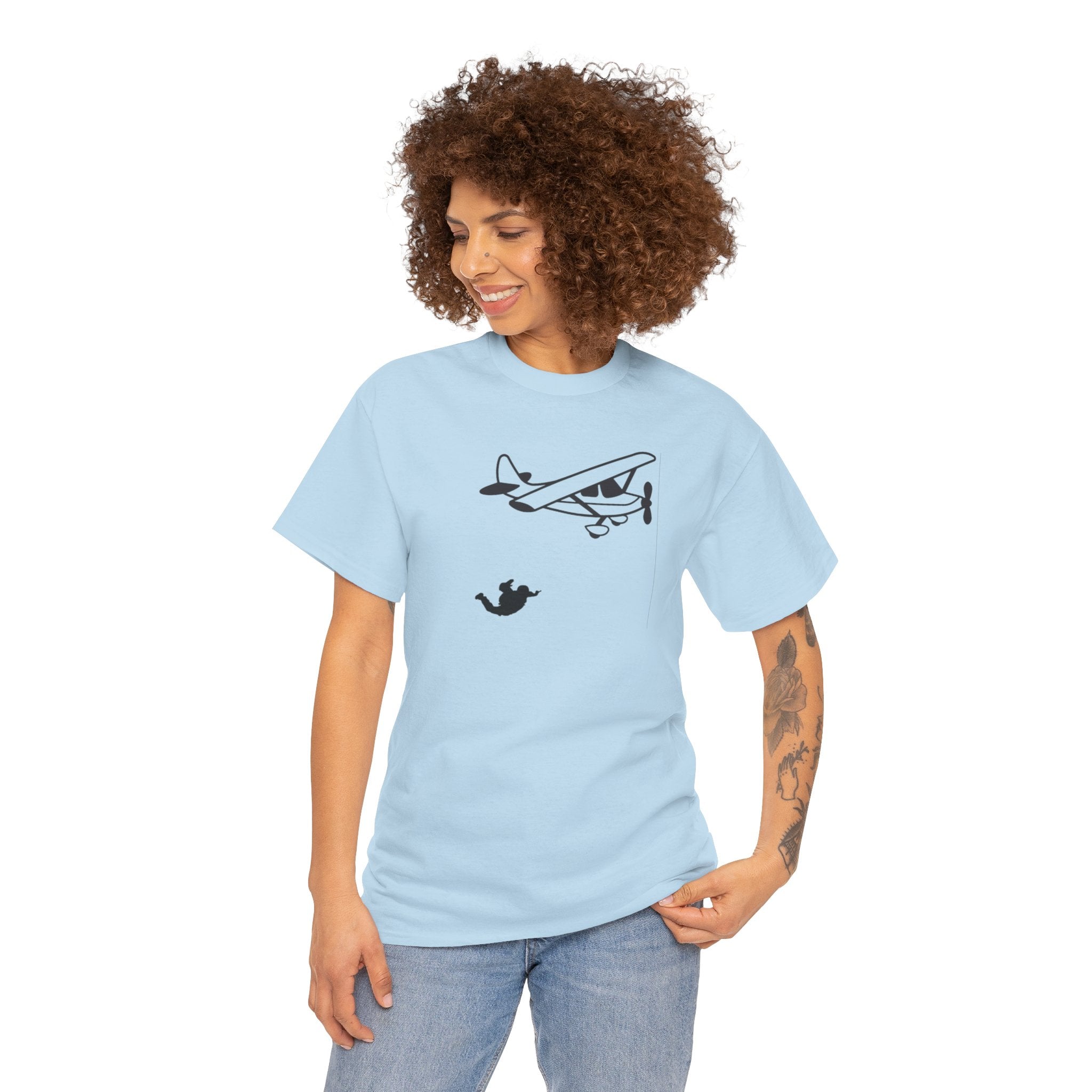 SKYDIVING. aviation. t-shirt. pilots. adrenaline. gifts