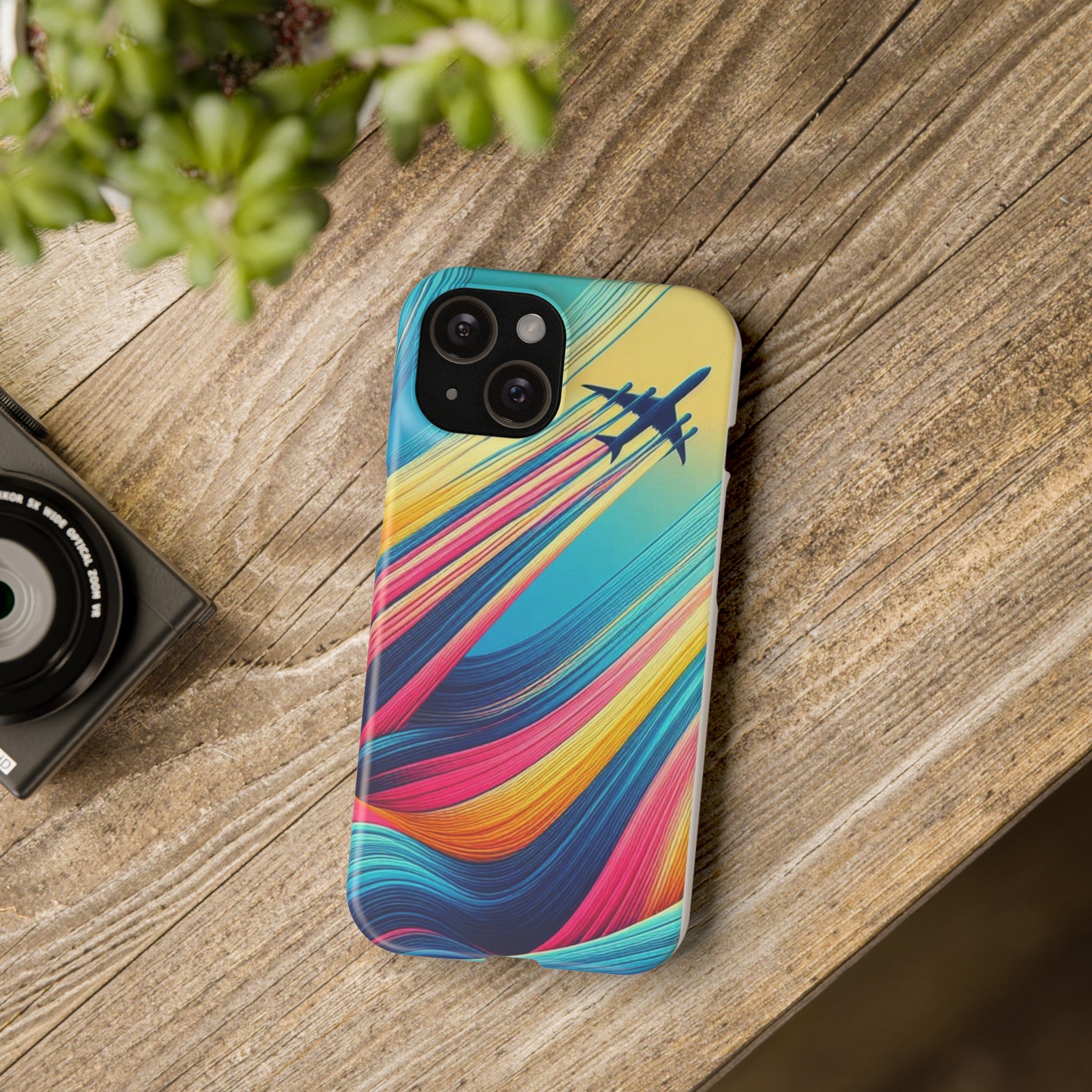 AVIATION INSPIRED ARTWORK iphone case. 13.14.15 pro max Slim Cases