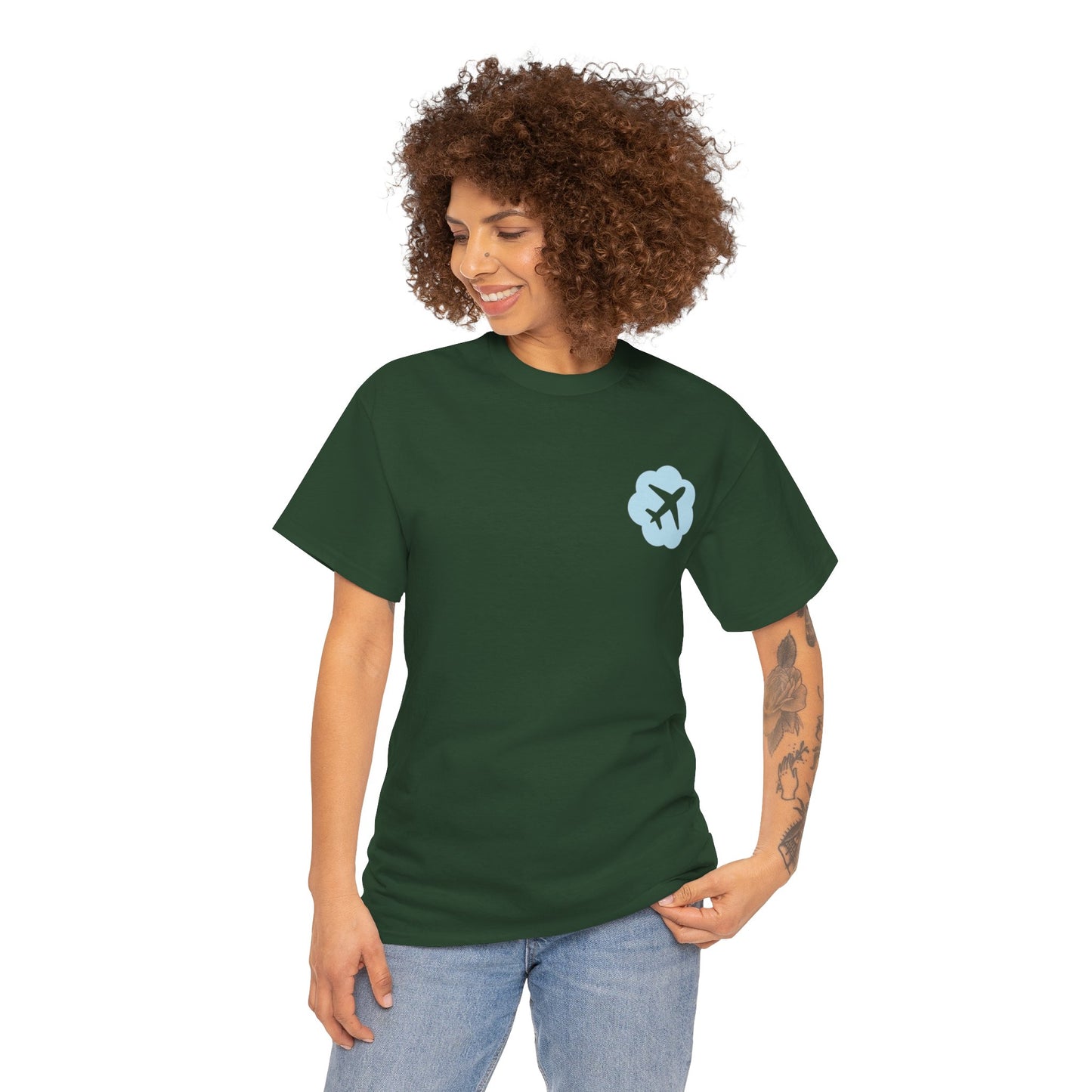 CLOUDY SKIES. quickturns. t-shirt. pilots. aviation. gifts. aviation t-shirt.