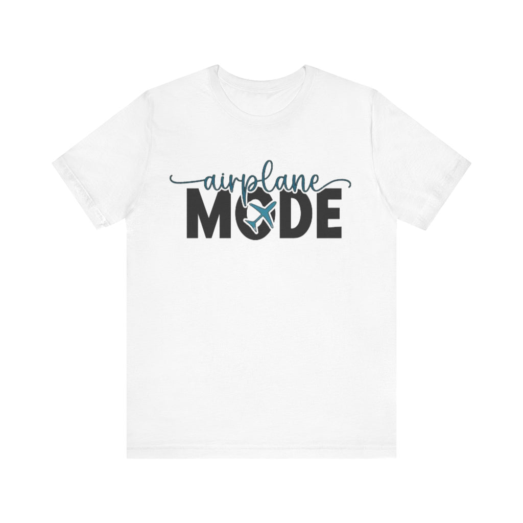 Airplane Mode Aviation Tee. gift for pilots. aviation lovers