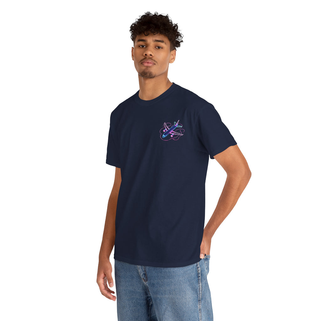 Neon Plane Quick Turns Tee