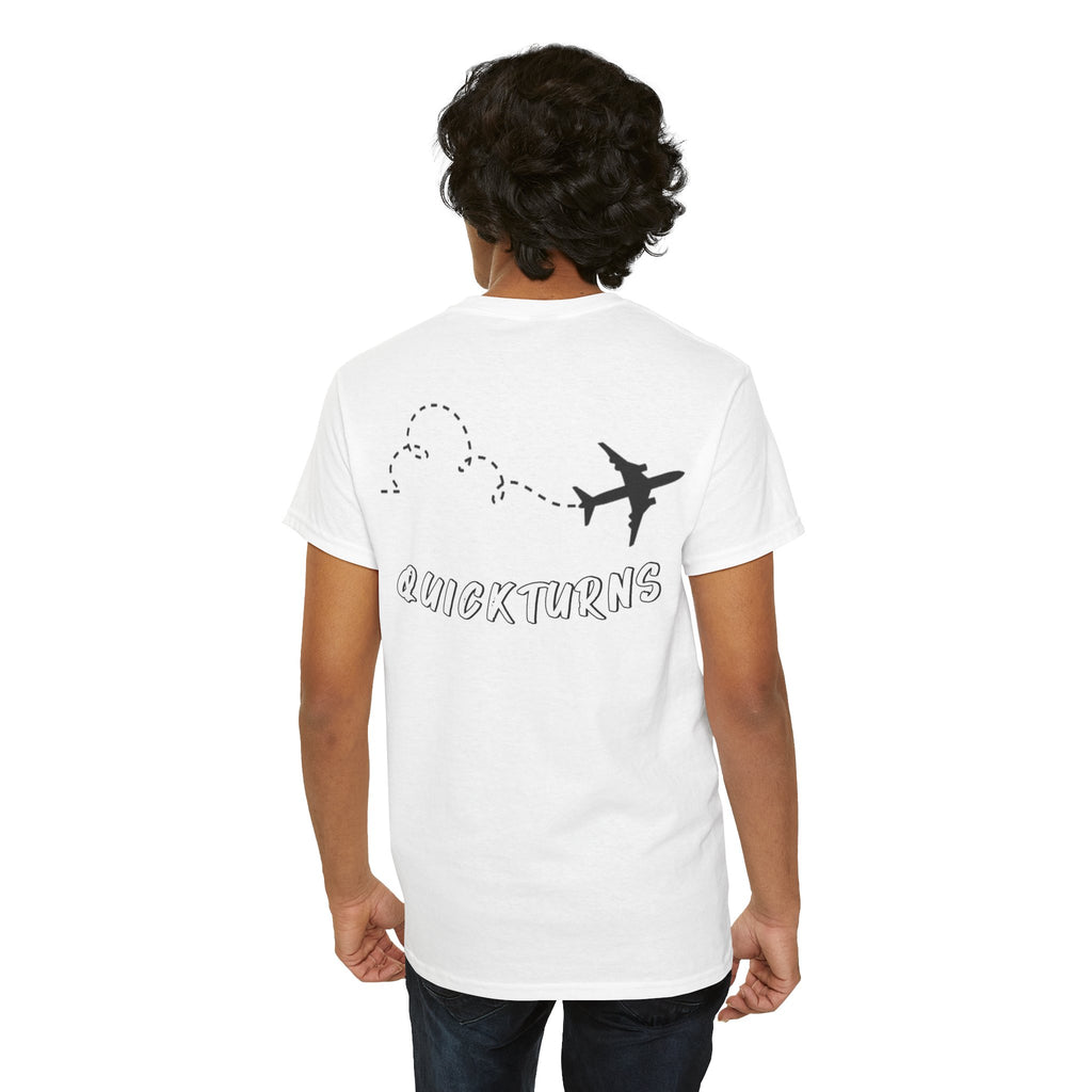 FORECAST. QUICKTURNS. aviation t-shirt. graphic tee. gifts. pilots. planes