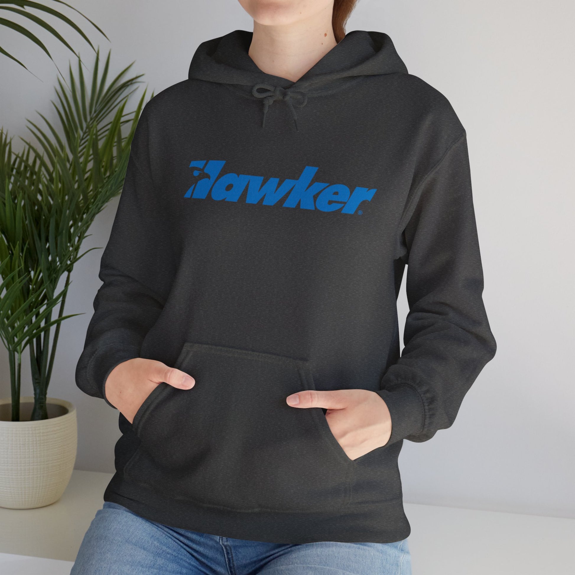 HAWKER AVIATION. HOODIE. gifts for pilots. aviation t-shirt. aviation hoodie. (logo)