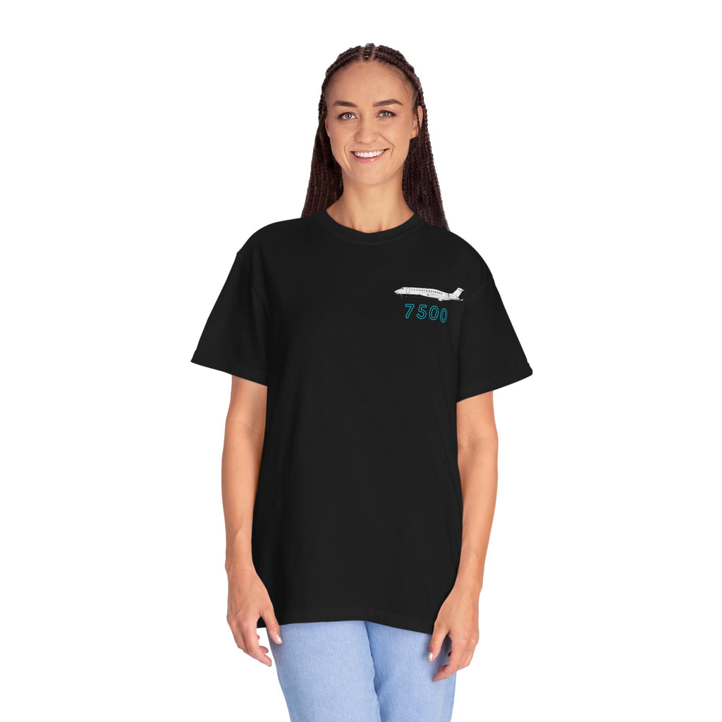 Global 7500 T-shirt. aviation. gift. pilot. jets. mens gifts. gifts for her
