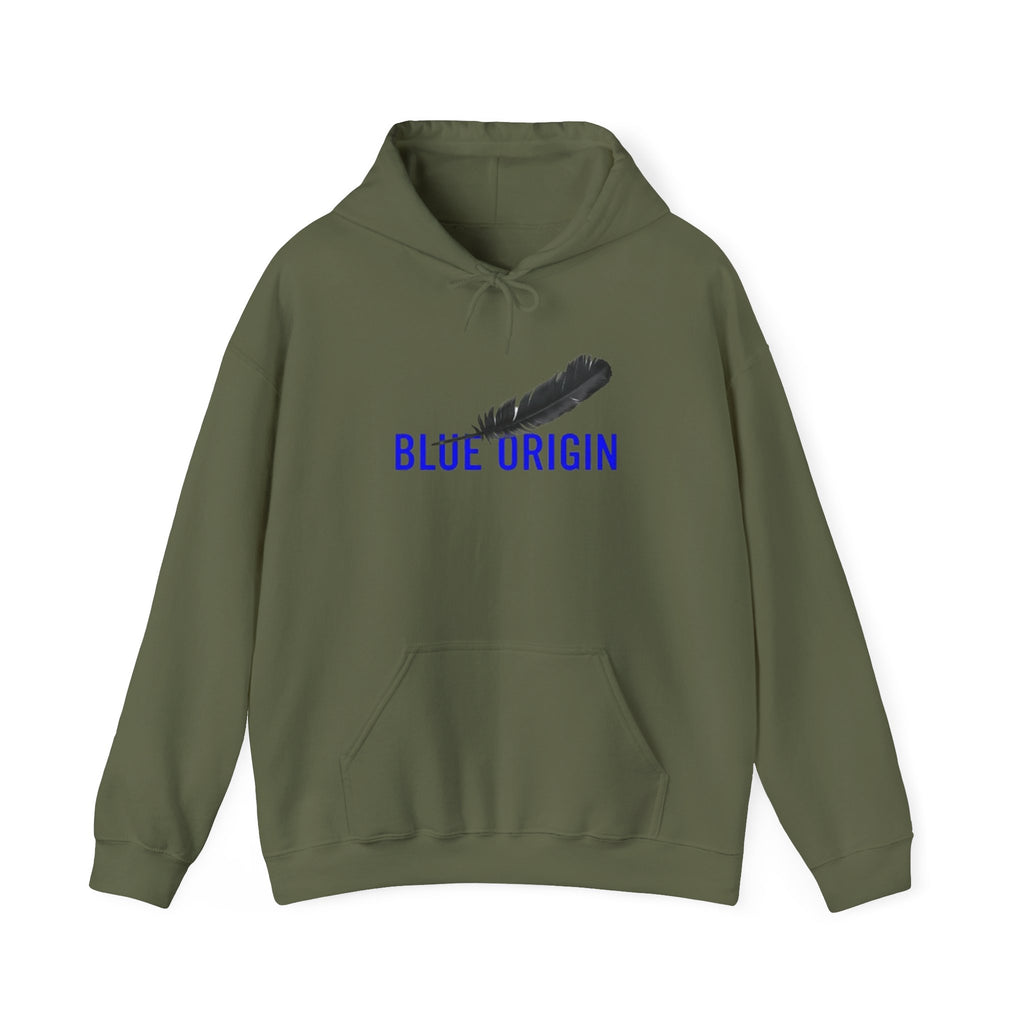 Blue Origin Hoodie. pilots. aviation hoodie. (logo)