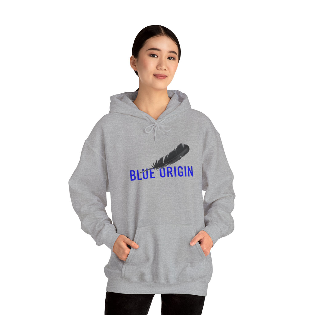 Blue Origin Hoodie. pilots. aviation hoodie. (logo)