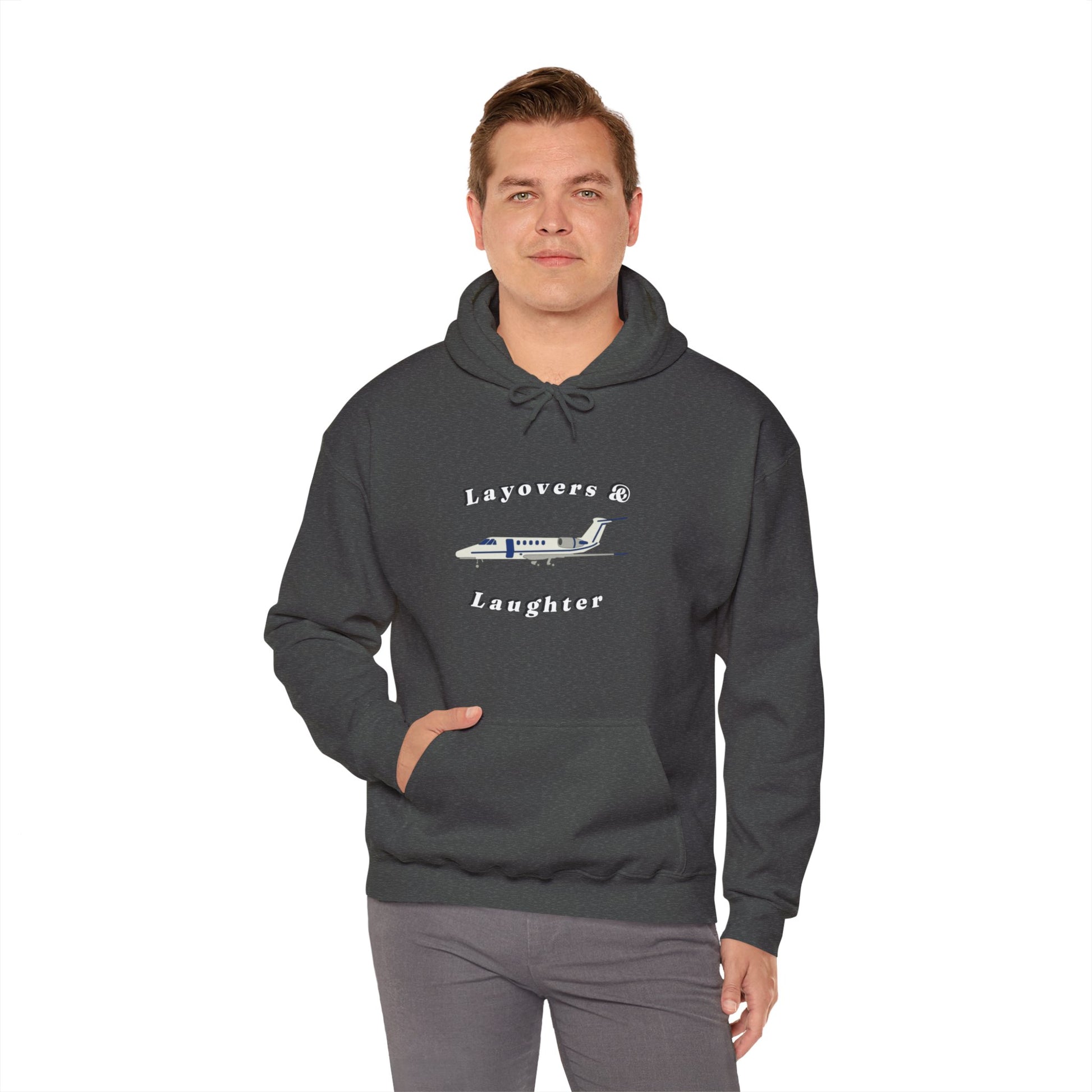 Hoodie for Pilots, layovers & laughter, gifts for pilots, travel, aviation gifts, aviation, planes