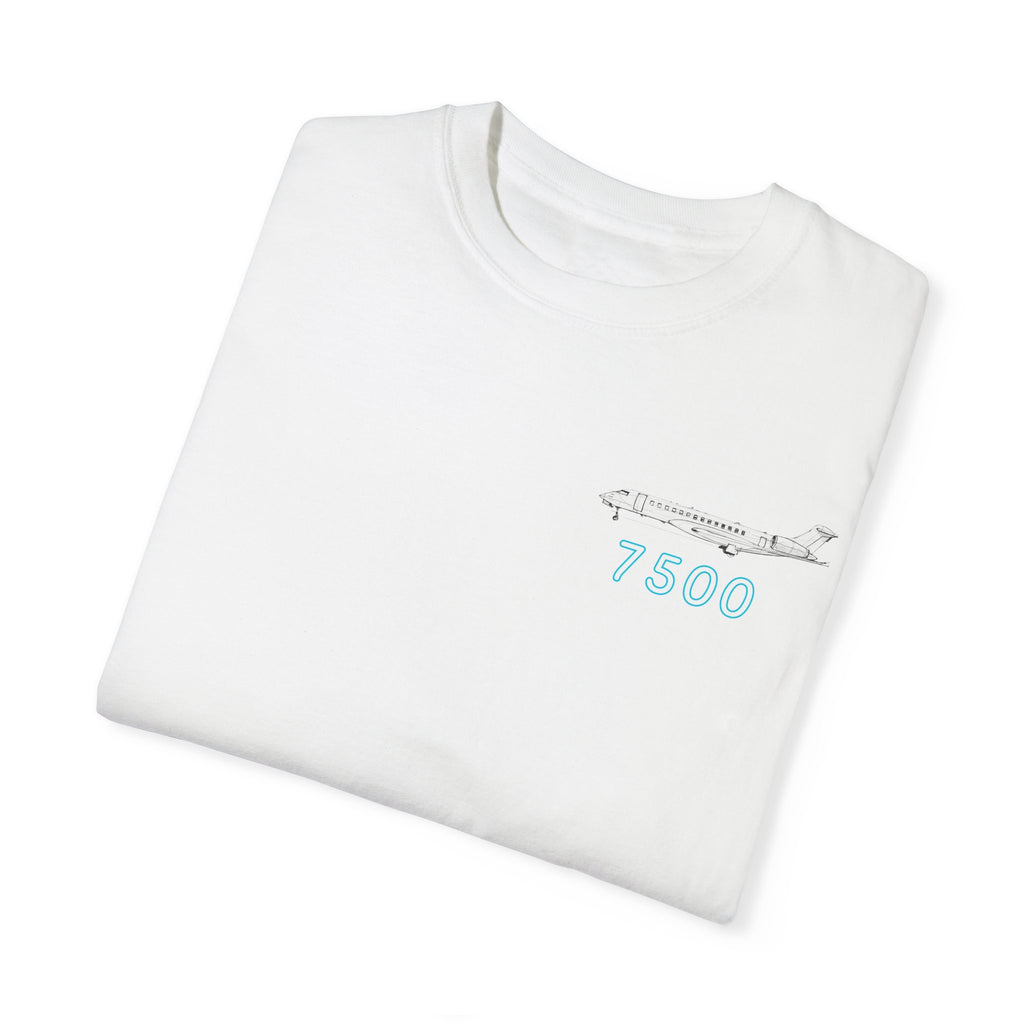 Global 7500 T-shirt. aviation. gift. pilot. jets. mens gifts. gifts for her