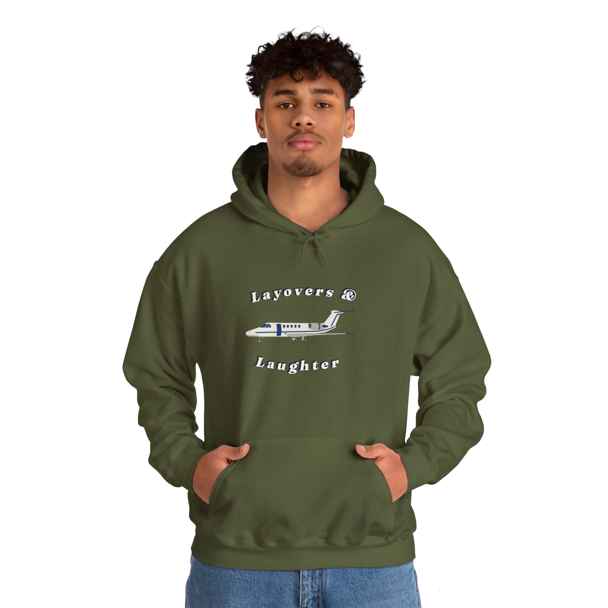 Hoodie for Pilots, layovers & laughter, gifts for pilots, travel, aviation gifts, aviation, planes