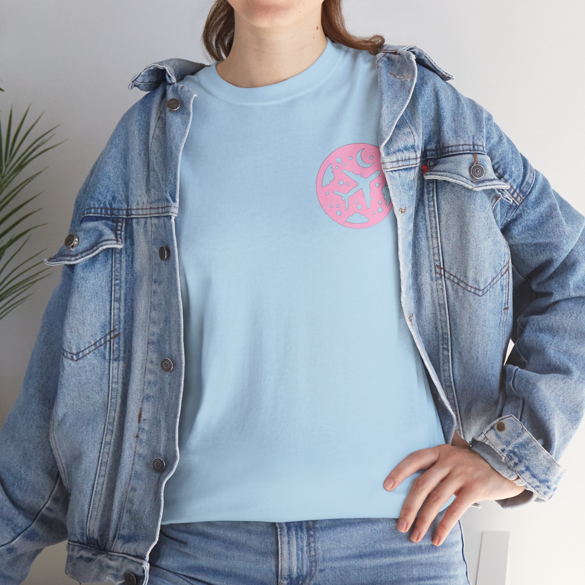 starry night. aviation. t-shirt. planes. sky. pilots. gifts