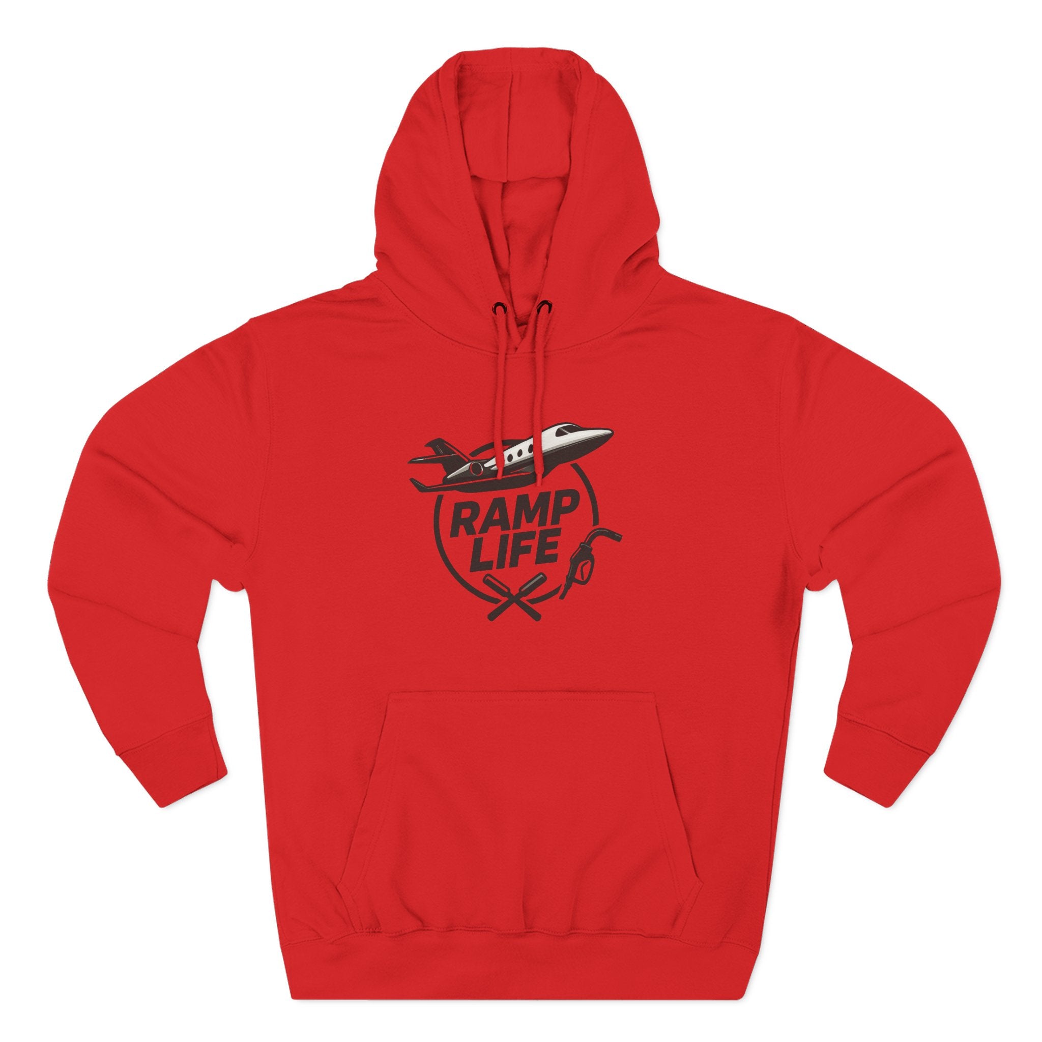 Ramp Life airplane logo Hoodie | aviation pilot Inspired design
