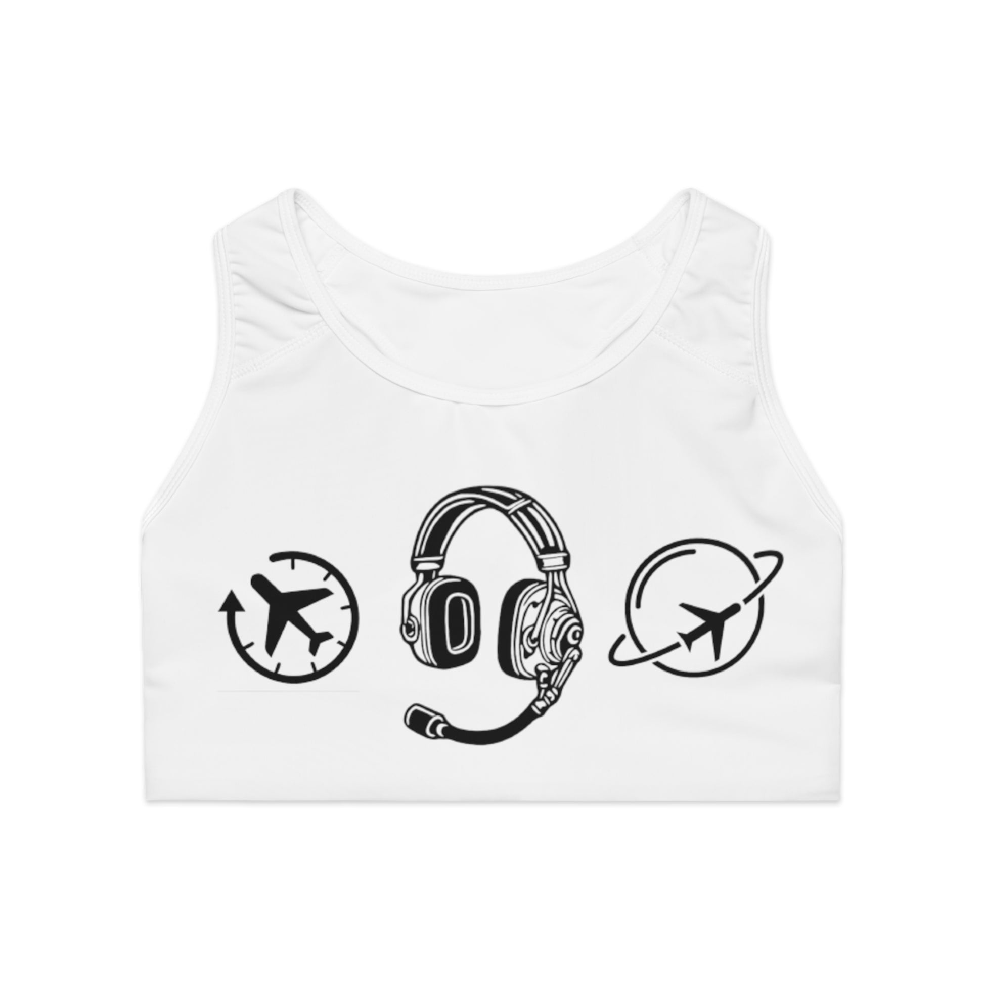 THE PILOT LIFE. Sports Bra. aviation. pilots. aviation t-shirt. planes.