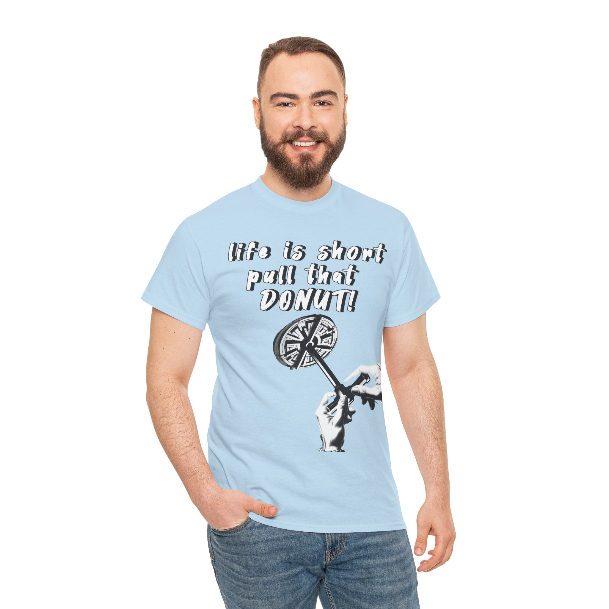 DONUT T-shirt. line service. pilots. gift. funny. joke. aviation. travel. work.