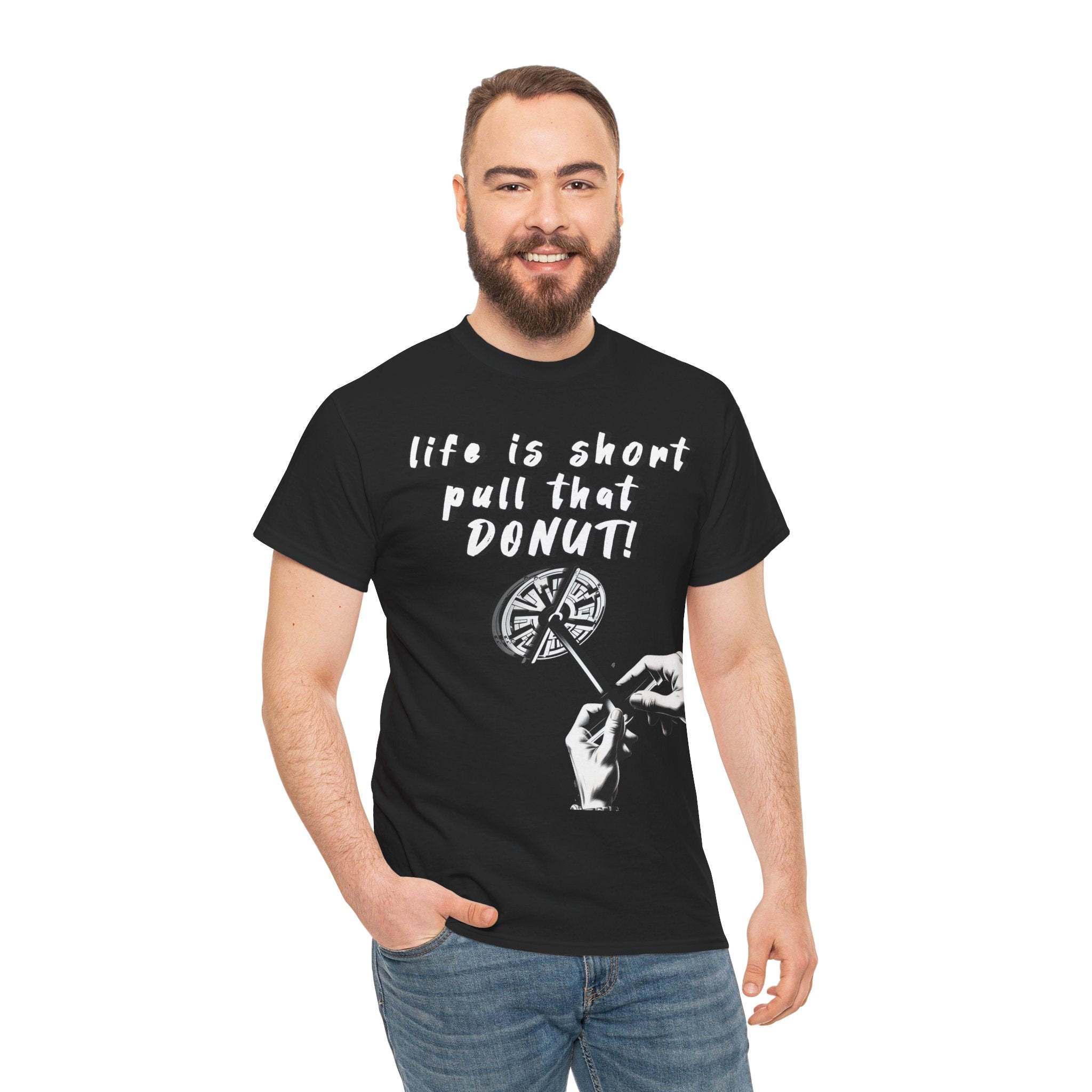 DONUT T-shirt. line service. pilots. gift. funny. joke. aviation. travel. work.