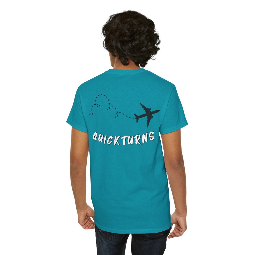 FORECAST. QUICKTURNS. aviation t-shirt. graphic tee. gifts. pilots. planes