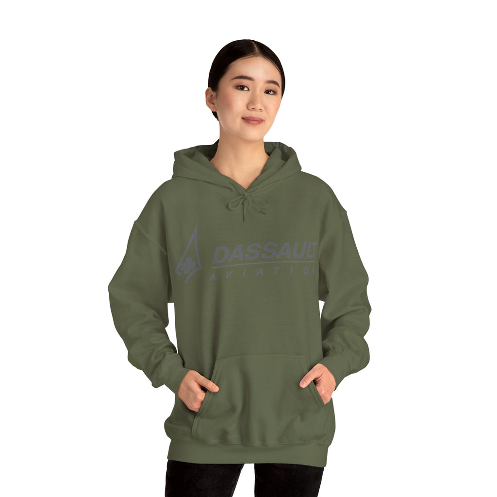 Dassault aviation hoodie. aviation. pilots hoodie. (logo)