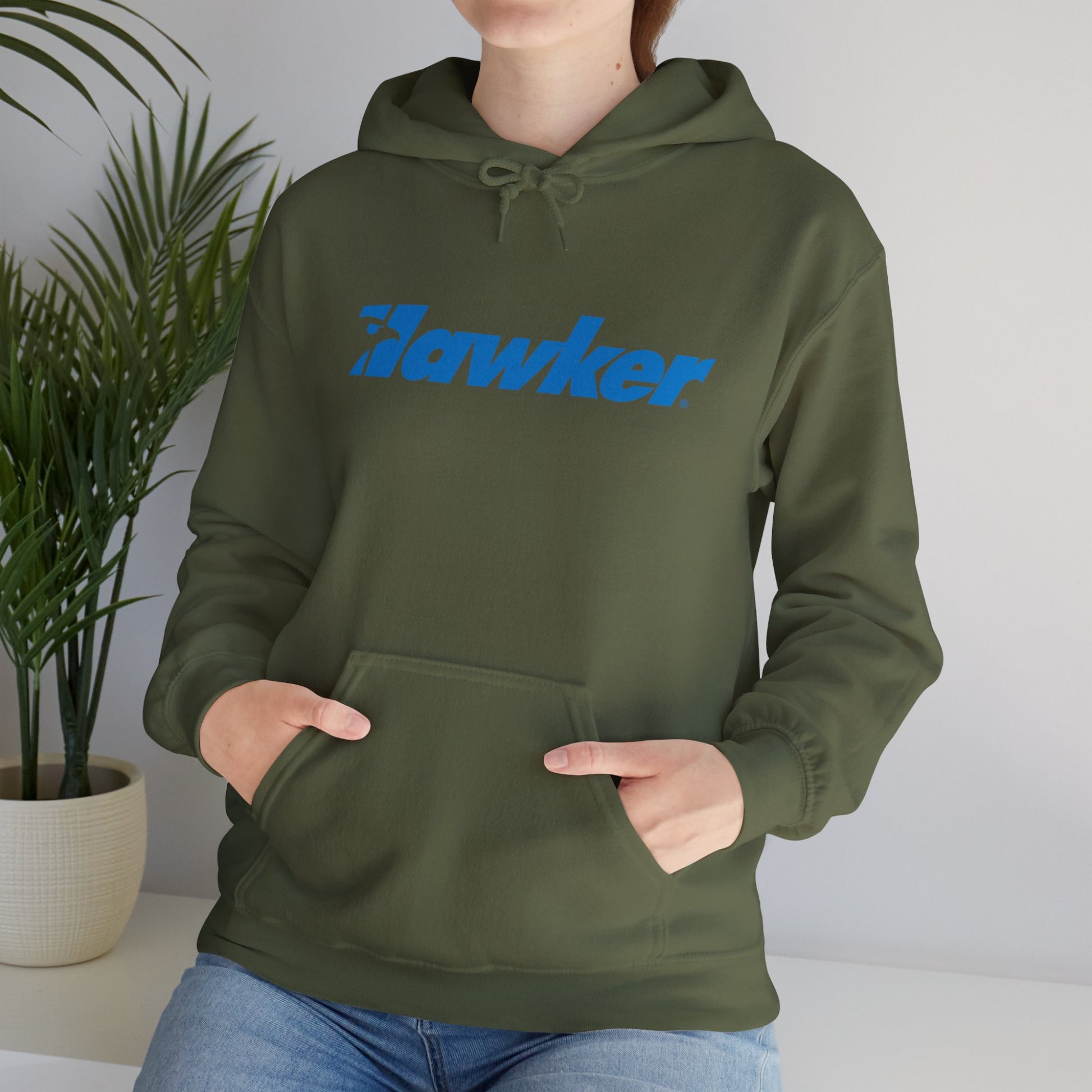 HAWKER AVIATION. HOODIE. gifts for pilots. aviation t-shirt. aviation hoodie. (logo)