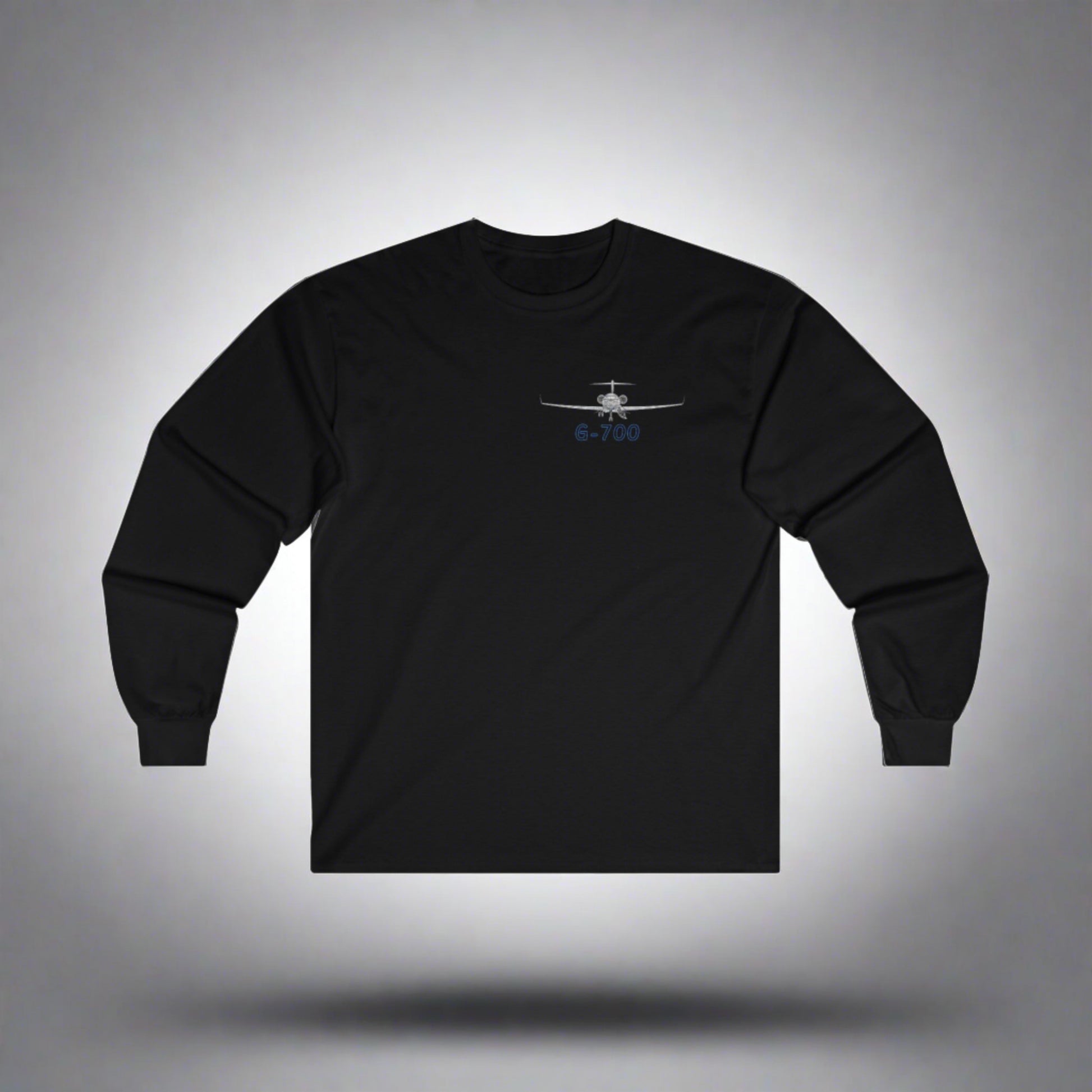 Gulfstream G-700 Long Sleeve Tee. Aviation. pilots. gift. planes.