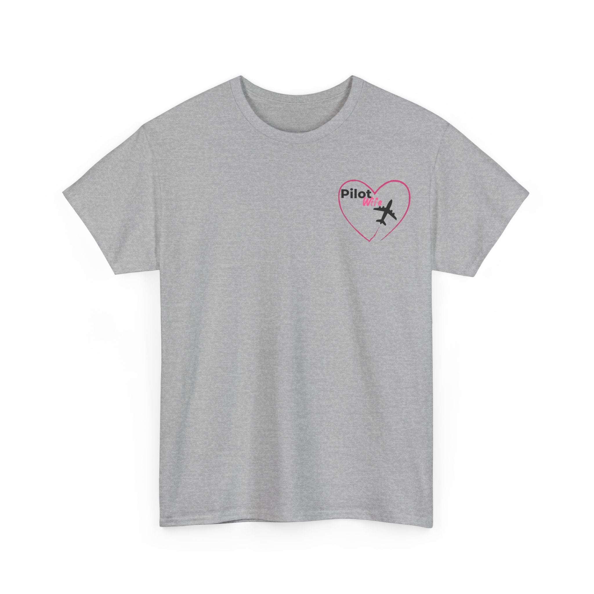 Pilot Wife t-shirt. pilots. gifts. for her. aviation. planes. pilot. anniversary.
