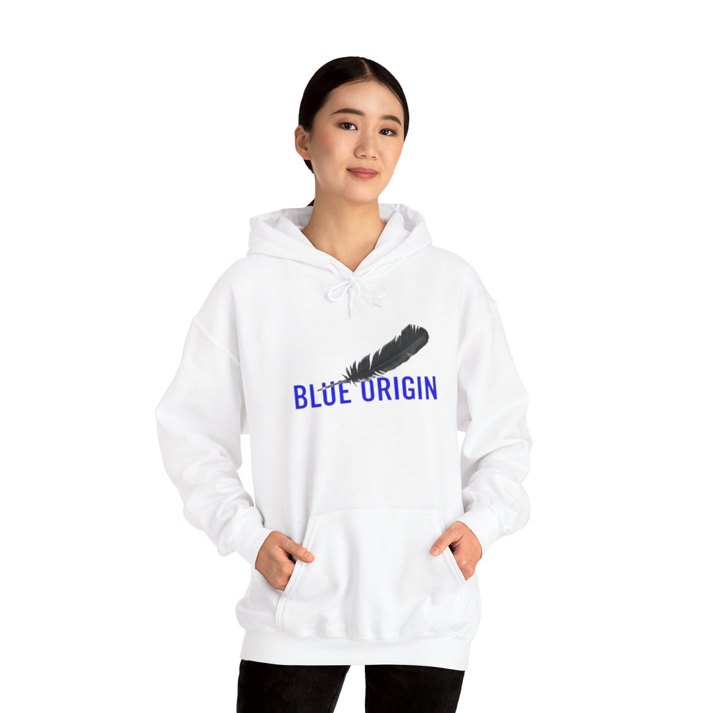 Blue Origin Hoodie. pilots. aviation hoodie. (logo)