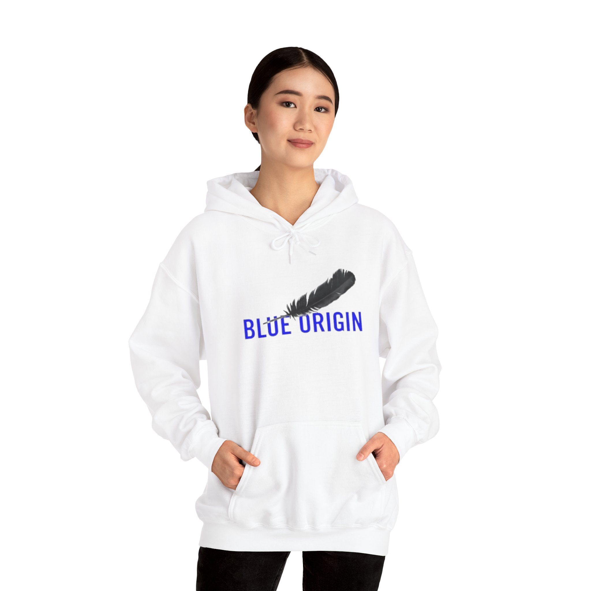 Blue Origin Hoodie. pilots. aviation hoodie. (logo)