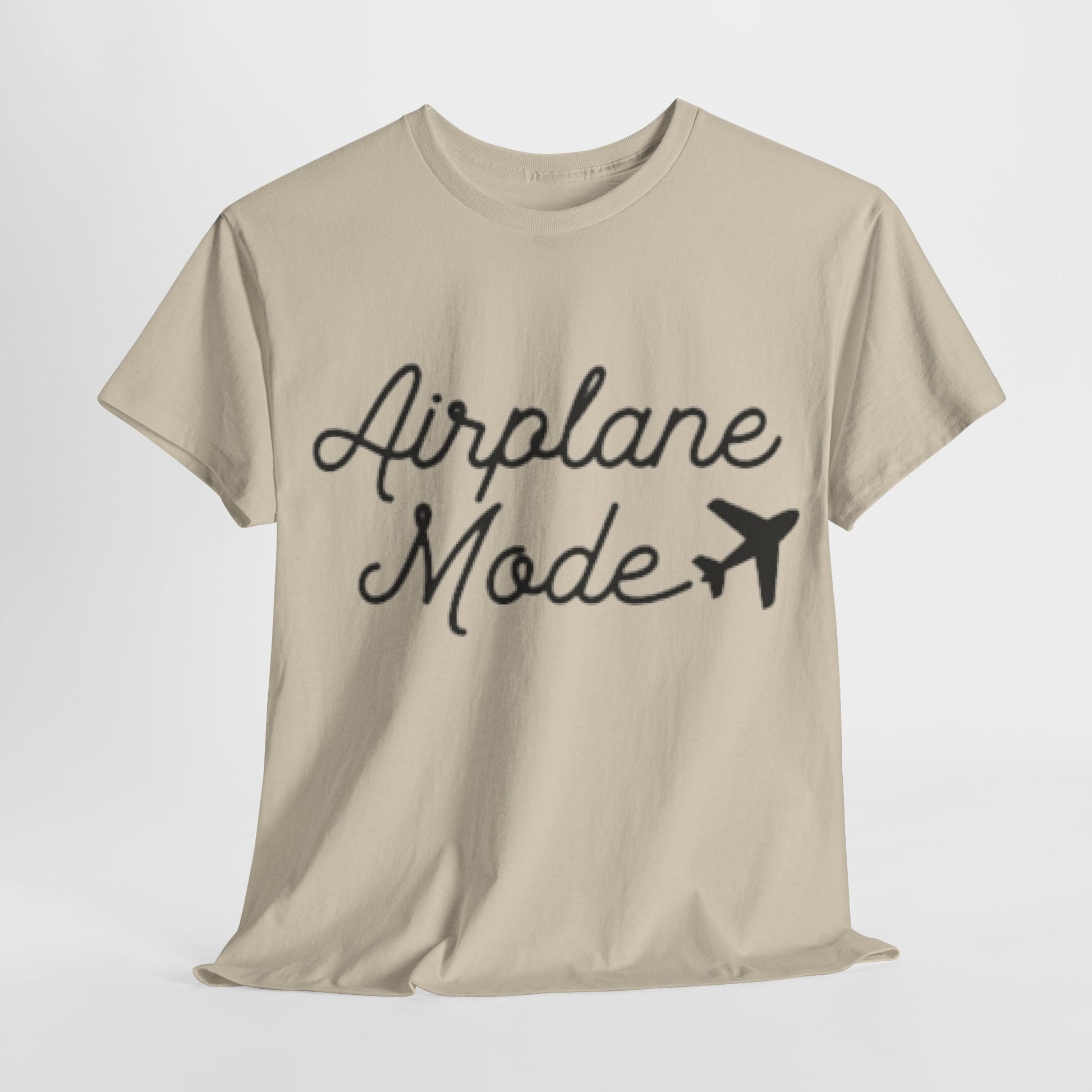 Airplane Mode Aviation Graphic Tee. gift for pilots. flight attendant. aviation lovers.