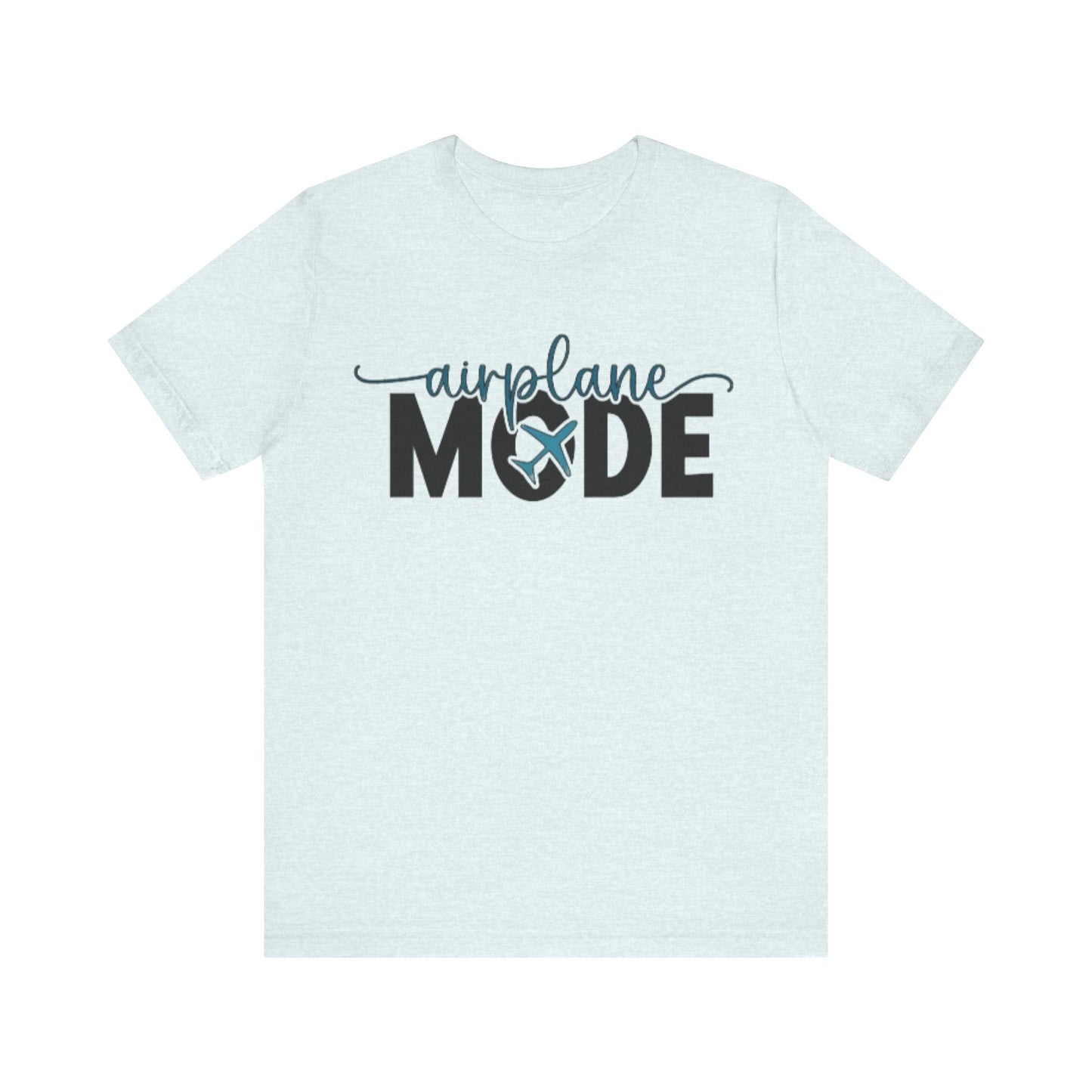 Airplane Mode Aviation Tee. gift for pilots. aviation lovers