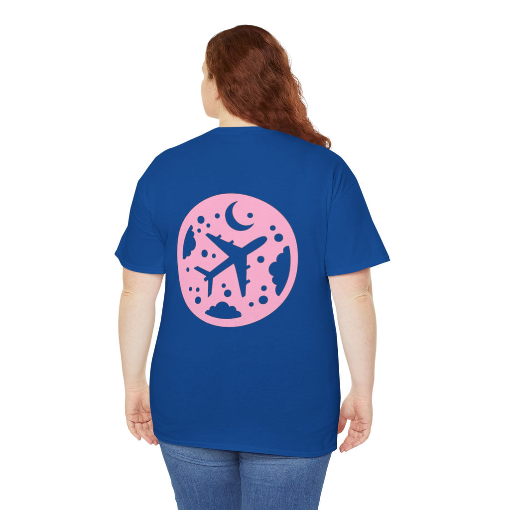 starry night. aviation. t-shirt. planes. sky. pilots. gifts