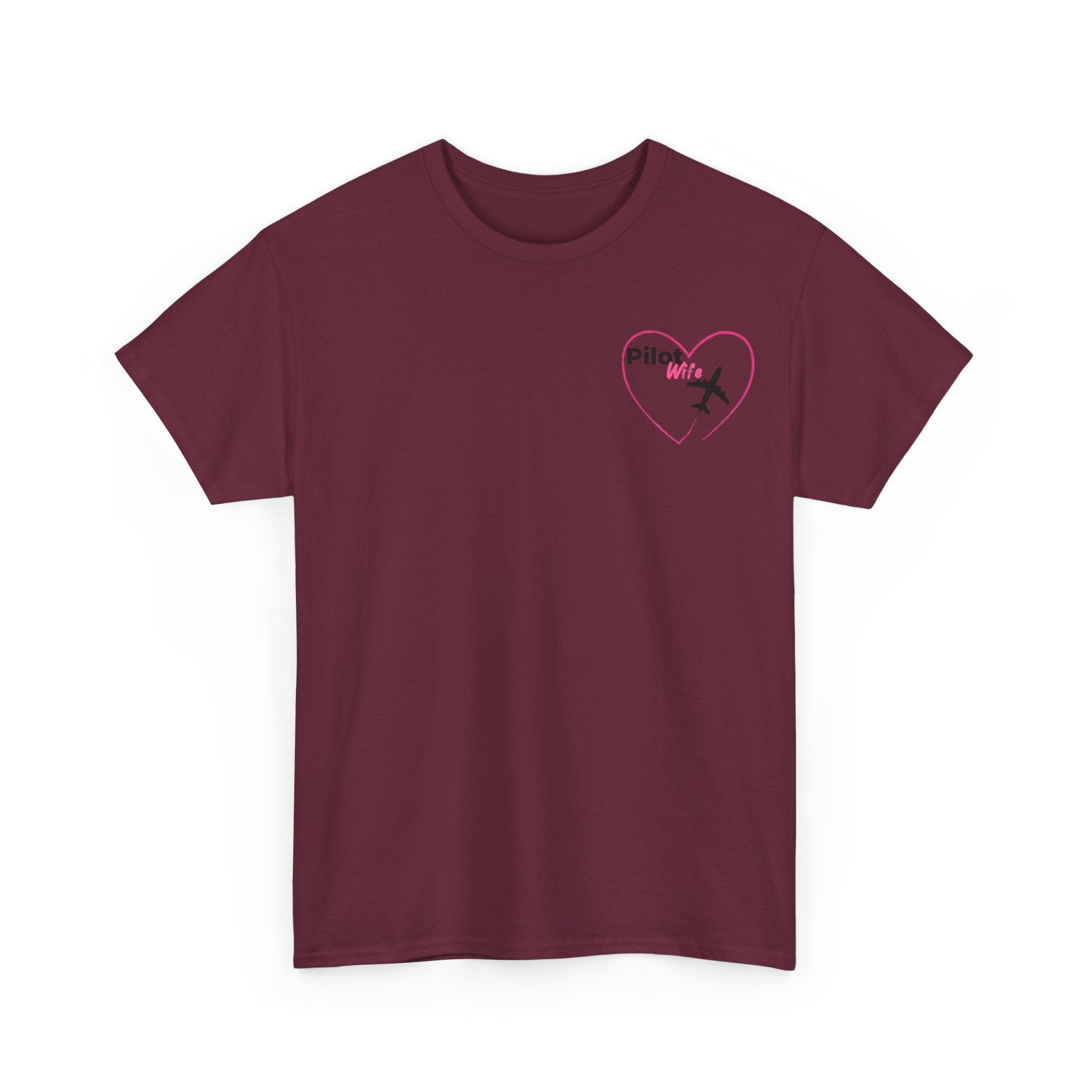 Pilot Wife t-shirt. pilots. gifts. for her. aviation. planes. pilot. anniversary.