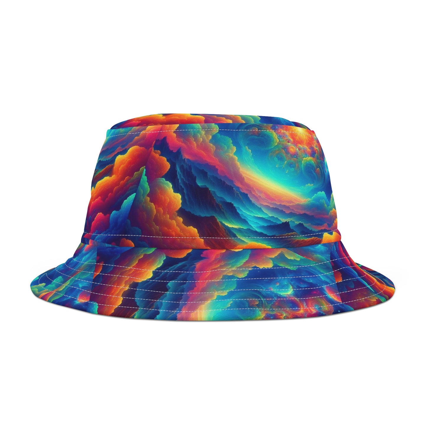 Cloud Nine Bucket Hat. Aviation inspired artwork.