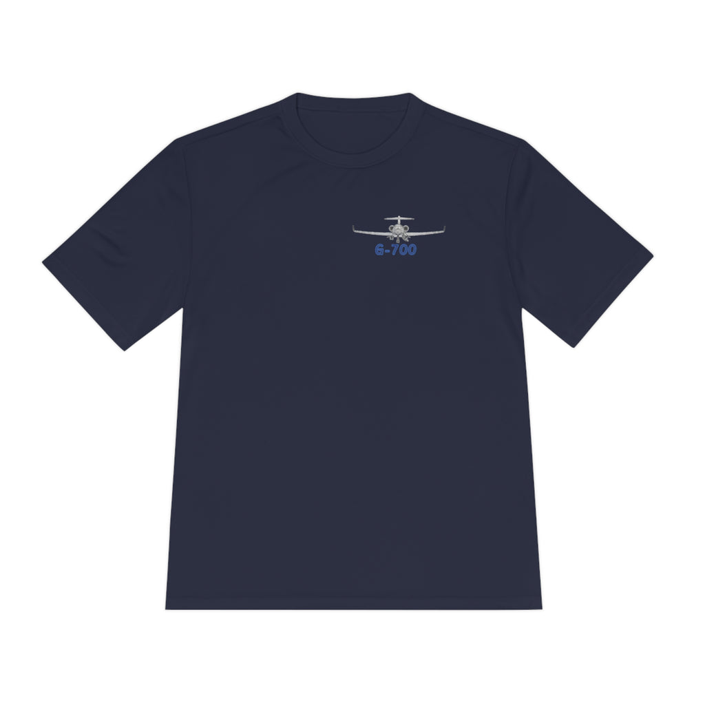 G-700 Sports Tee. aviation. pilots. gift.