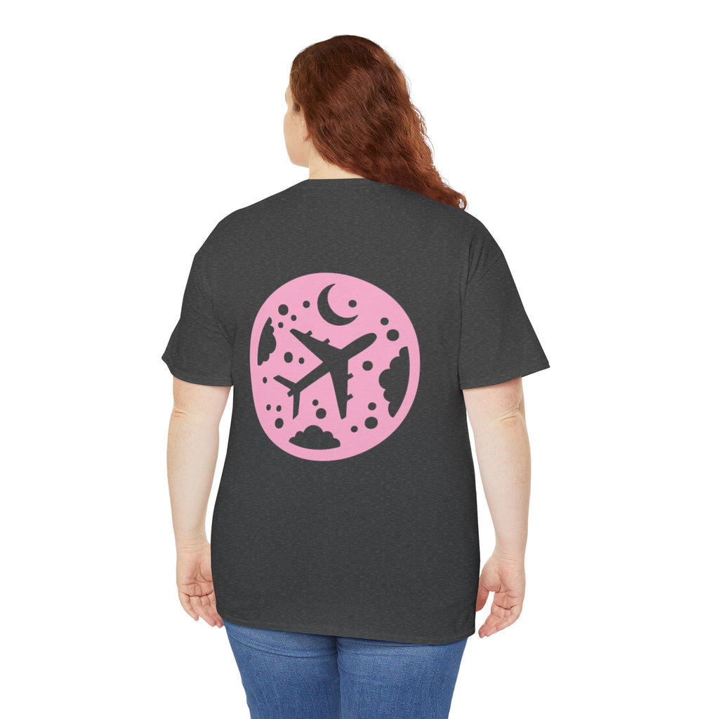 starry night. aviation. t-shirt. planes. sky. pilots. gifts