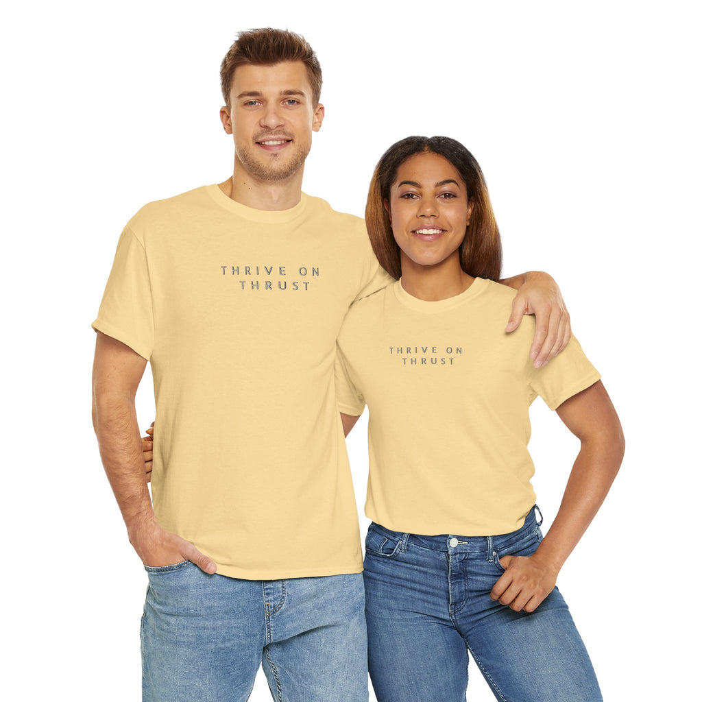 Thrive on Thrust. T-shirt aviation. gift. pilots. jets. pilot.