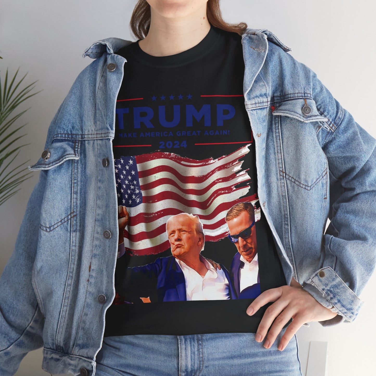 TRUMP Survival 2024 graphic tee. trump 2024. political humor. politics. gifts for him. gifts for patriots.