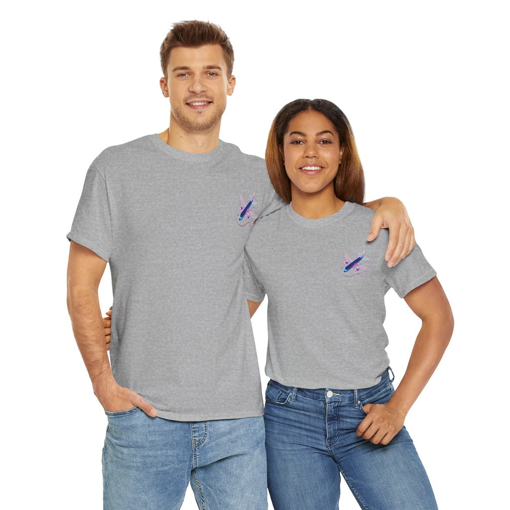Neon Plane Quick Turns Tee