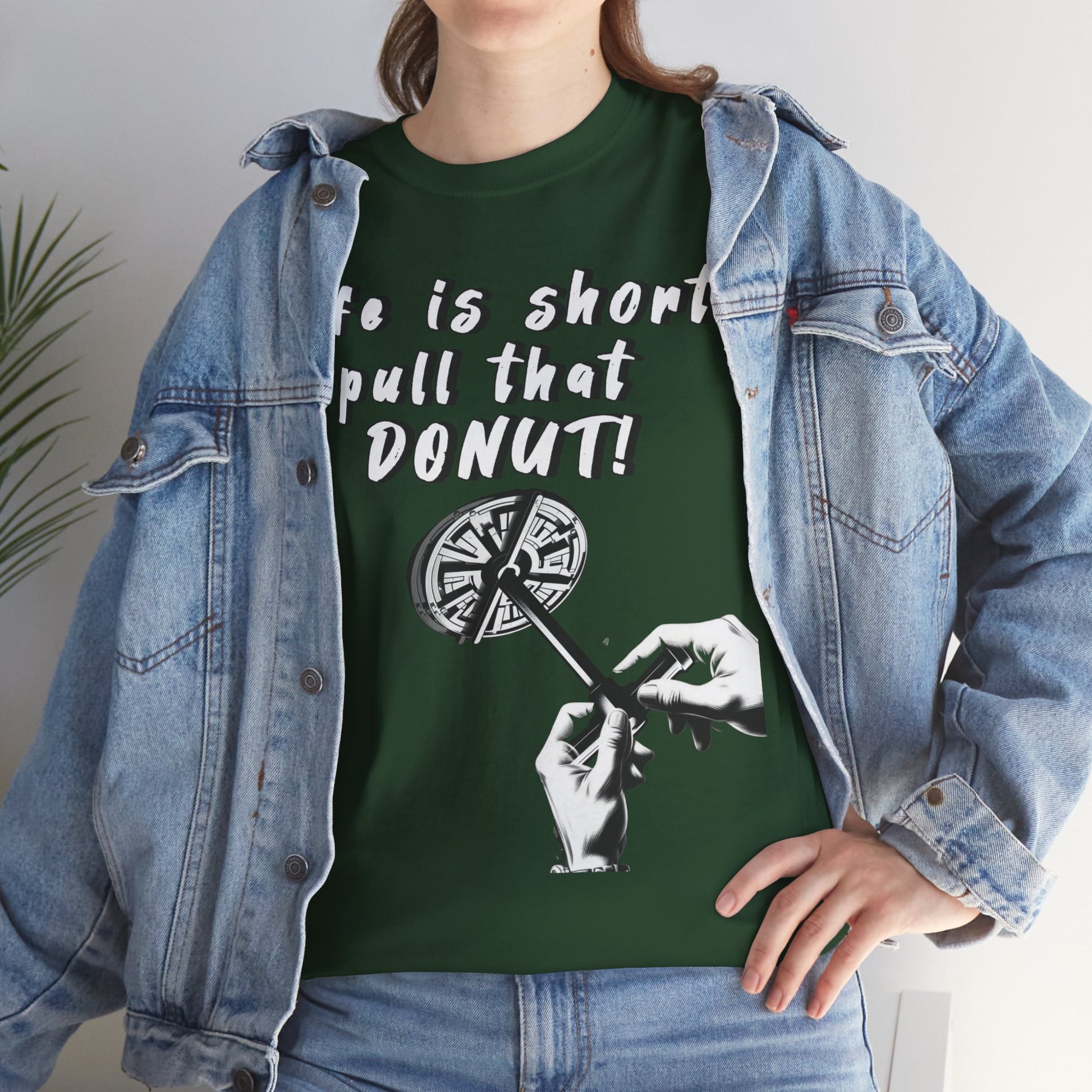 DONUT T-shirt. line service. pilots. gift. funny. joke. aviation. travel. work.