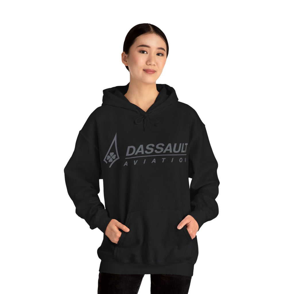 Dassault aviation hoodie. aviation. pilots hoodie. (logo)