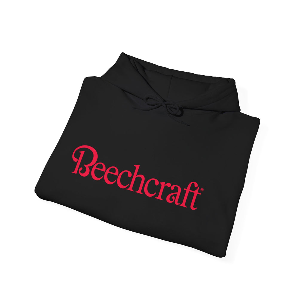 BEECHCRAFT. AVIATION HOODIE. gift for pilots. graphic design. (logo)