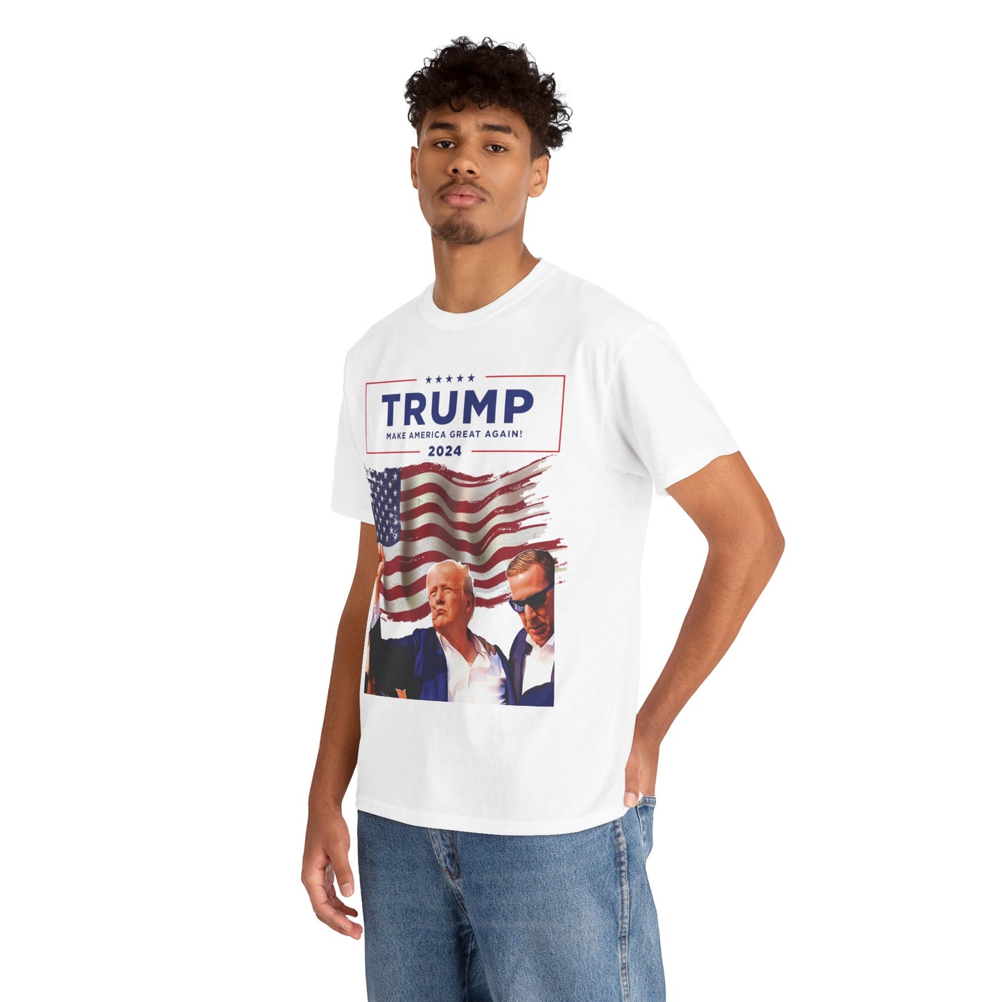 TRUMP Survival 2024 graphic tee. trump 2024. political humor. politics. gifts for him. gifts for patriots.