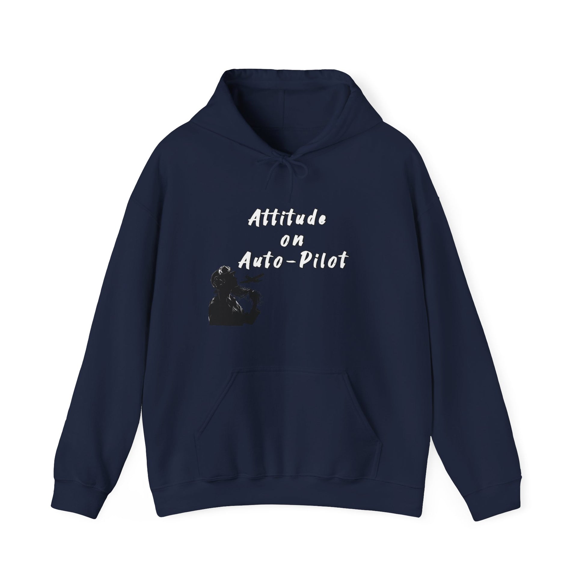 Female Pilot Hoodie. aviation. aviation gifts. gifts for pilots. attitude. graphic tee