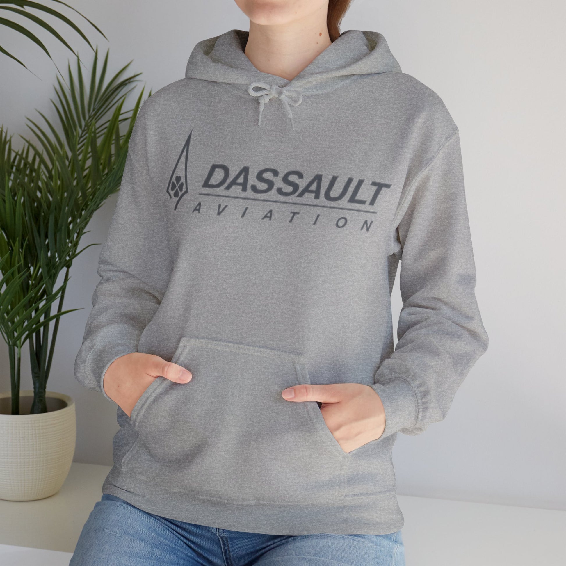 Dassault aviation hoodie. aviation. pilots hoodie. (logo)