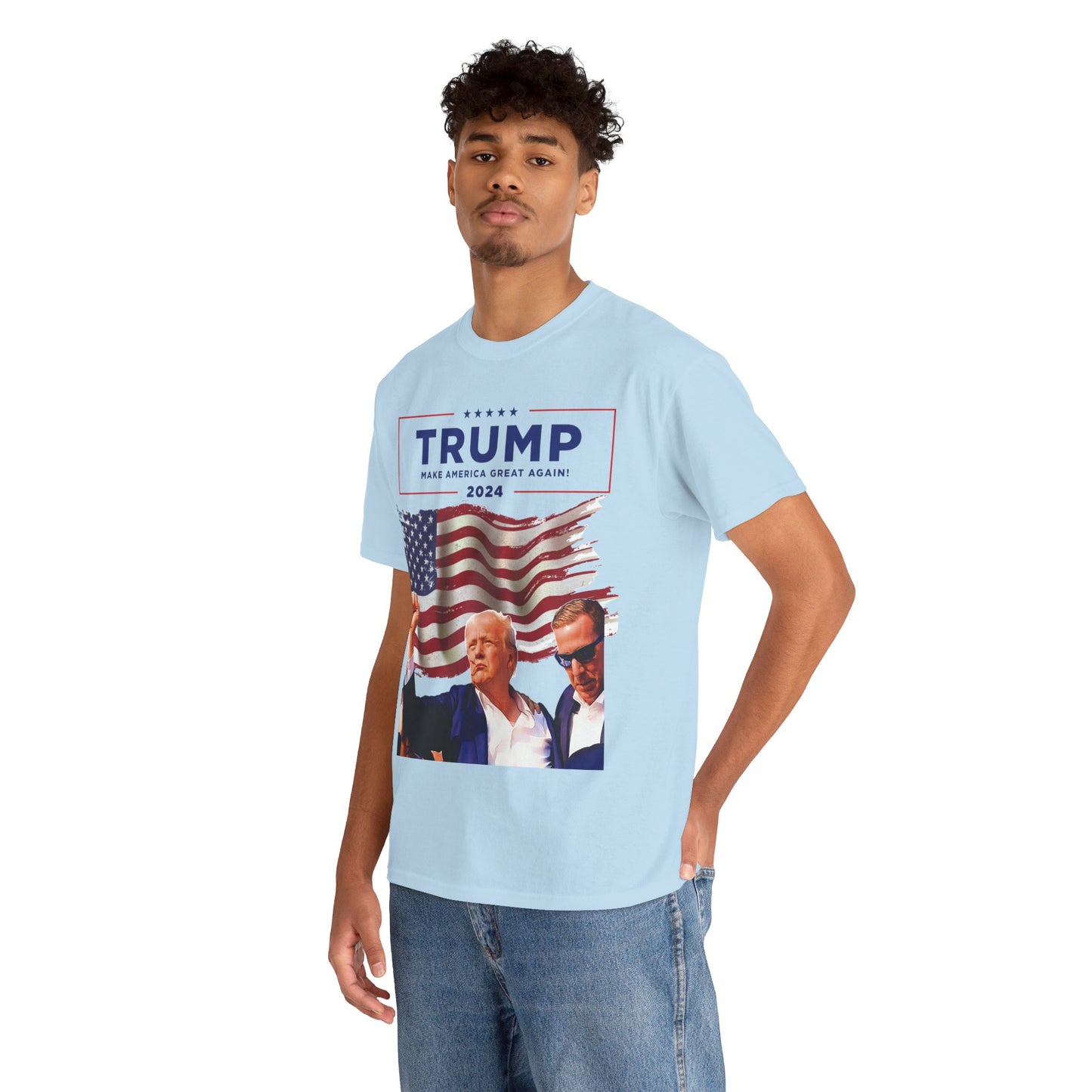 TRUMP Survival 2024 graphic tee. trump 2024. political humor. politics. gifts for him. gifts for patriots.