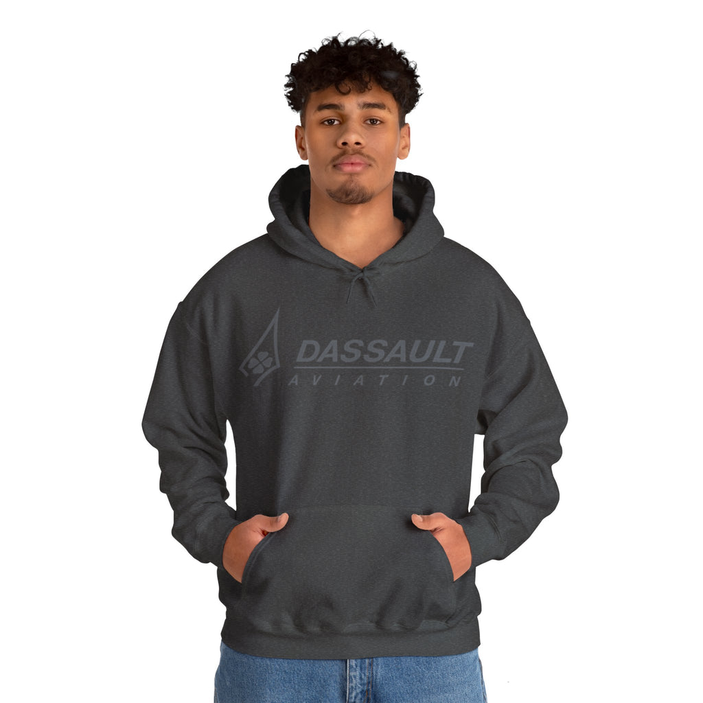 Dassault aviation hoodie. aviation. pilots hoodie. (logo)