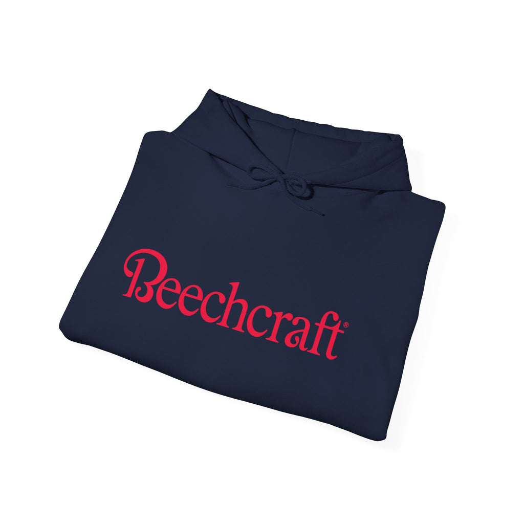 BEECHCRAFT. AVIATION HOODIE. gift for pilots. graphic design. (logo)