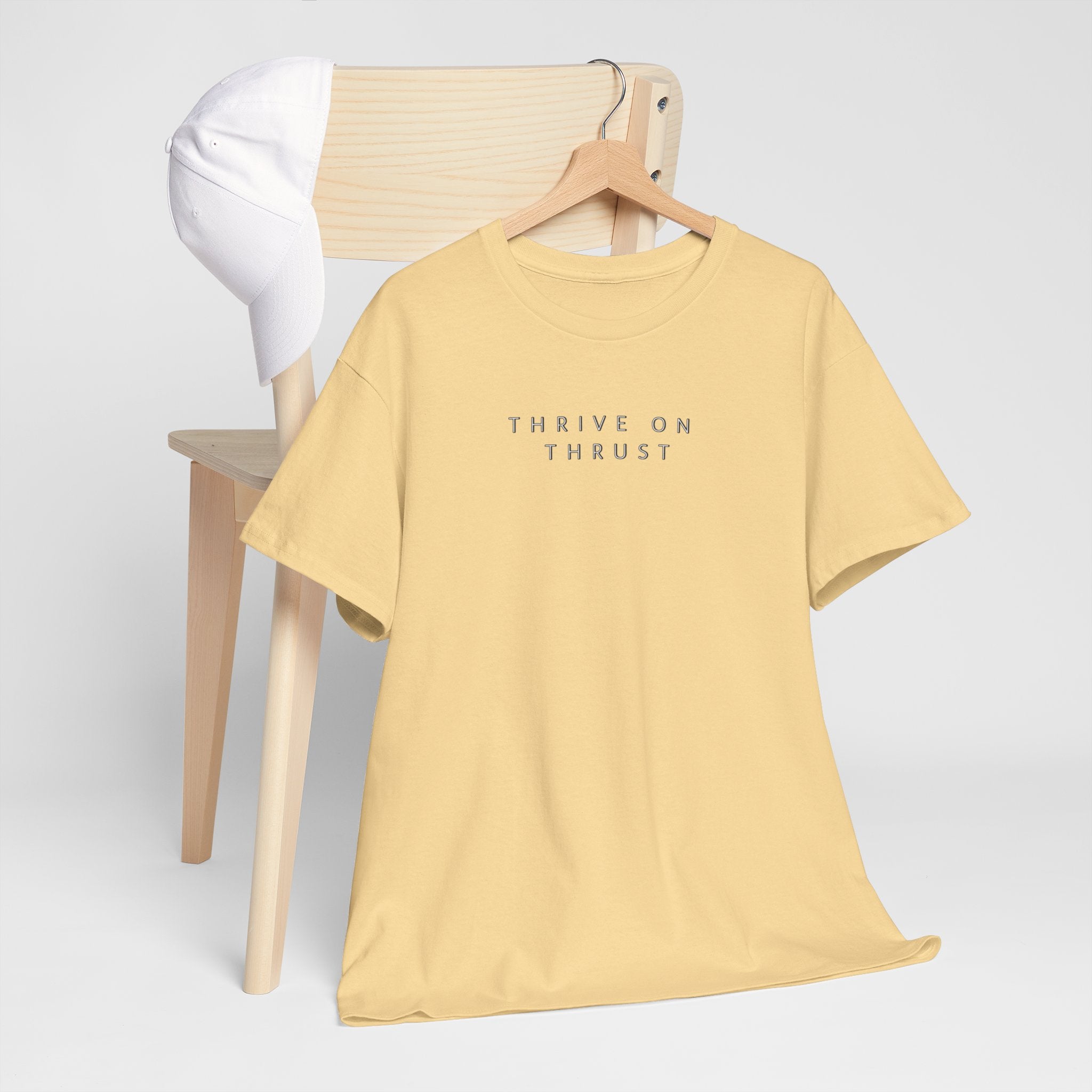 Thrive on Thrust. T-shirt aviation. gift. pilots. jets. pilot.