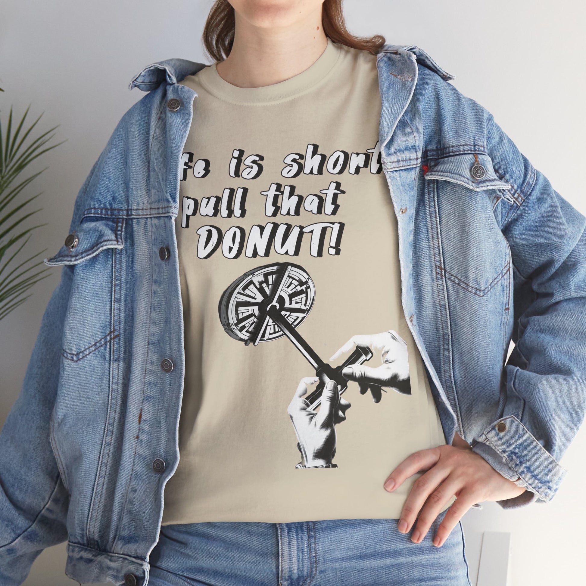 DONUT T-shirt. line service. pilots. gift. funny. joke. aviation. travel. work.