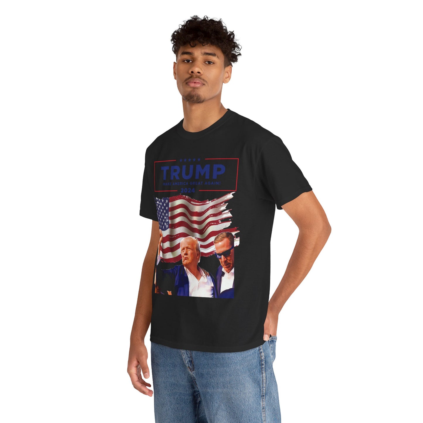 TRUMP Survival 2024 graphic tee. trump 2024. political humor. politics. gifts for him. gifts for patriots.