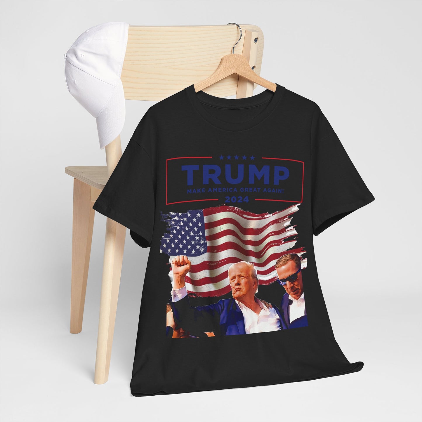 TRUMP Survival 2024 graphic tee. trump 2024. political humor. politics. gifts for him. gifts for patriots.