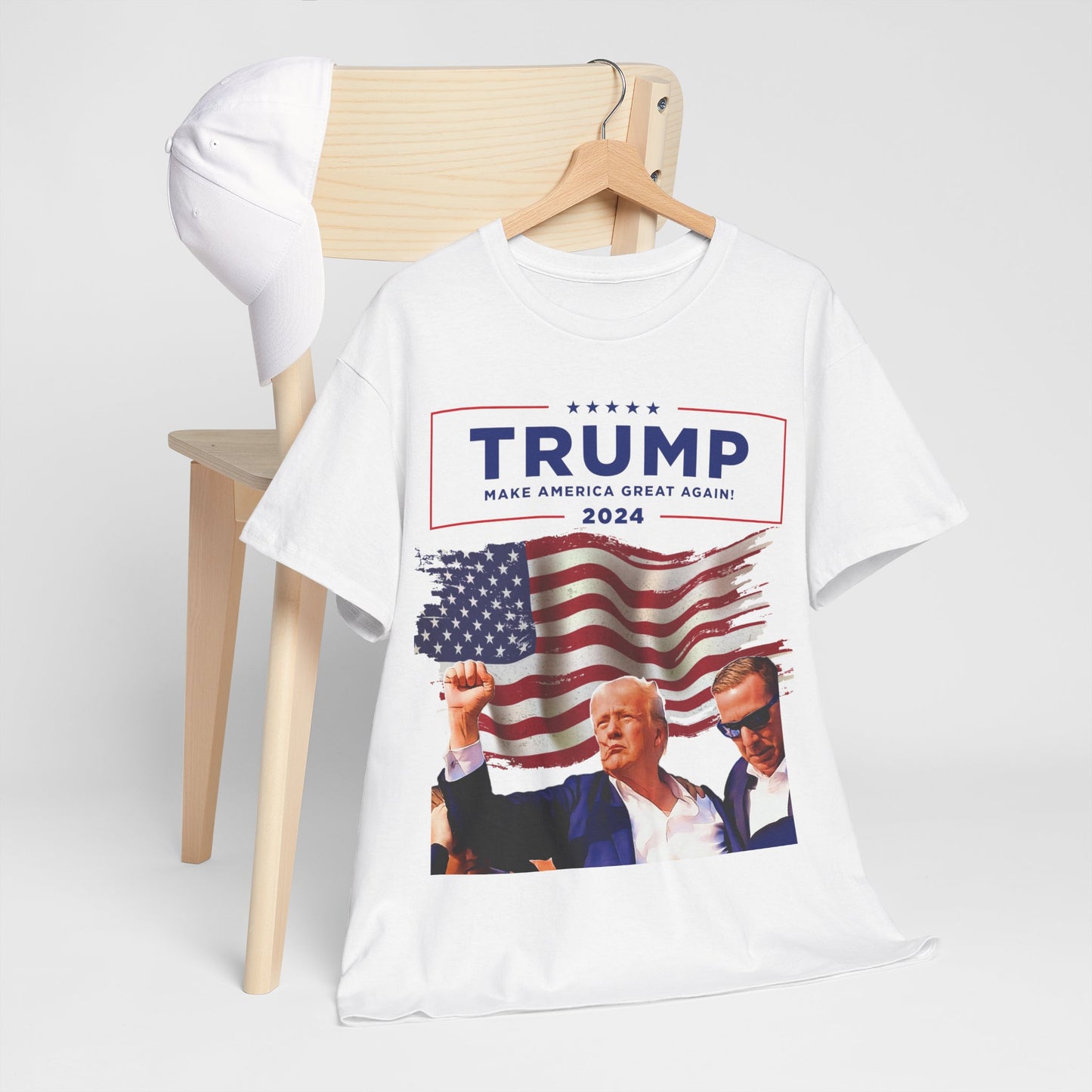 TRUMP Survival 2024 graphic tee. trump 2024. political humor. politics. gifts for him. gifts for patriots.