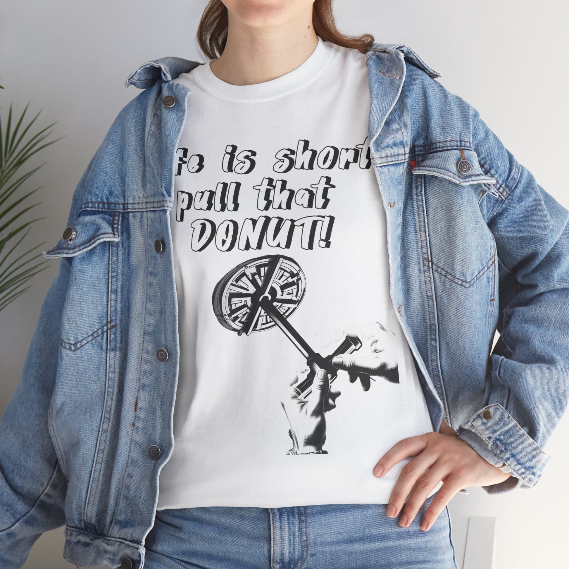 DONUT T-shirt. line service. pilots. gift. funny. joke. aviation. travel. work.